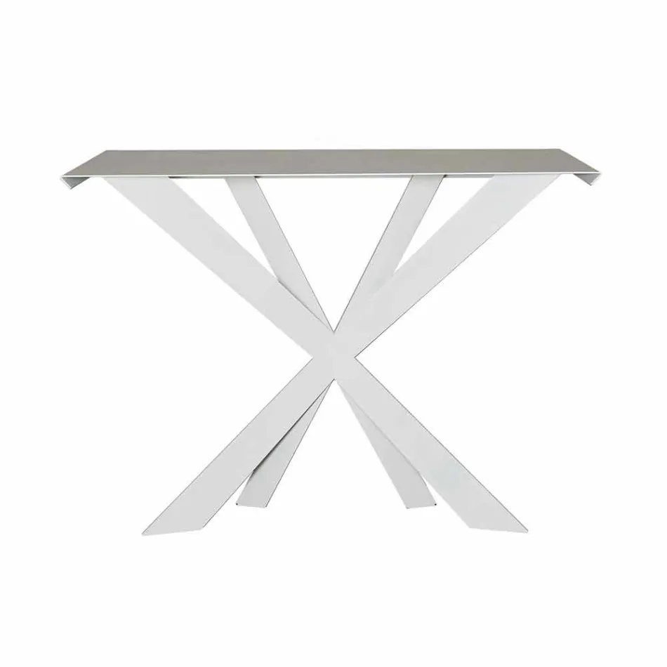 Console de salon ou entrée en fer coloré Made in Italy - Zecchina Viadurini