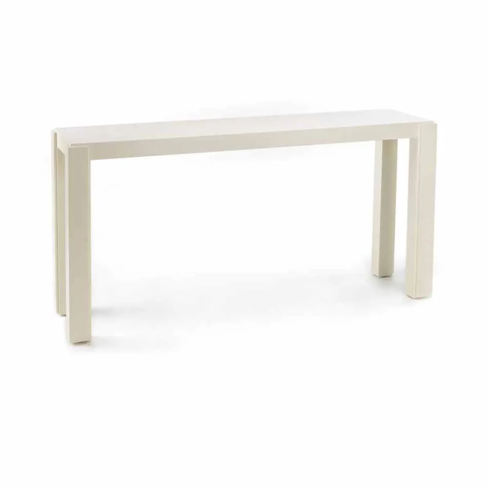 Console en bois laqué design moderne 150x78x40 cm Felicity Viadurini