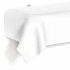 Console design moderne drapé souhait plexi blanc Viadurini