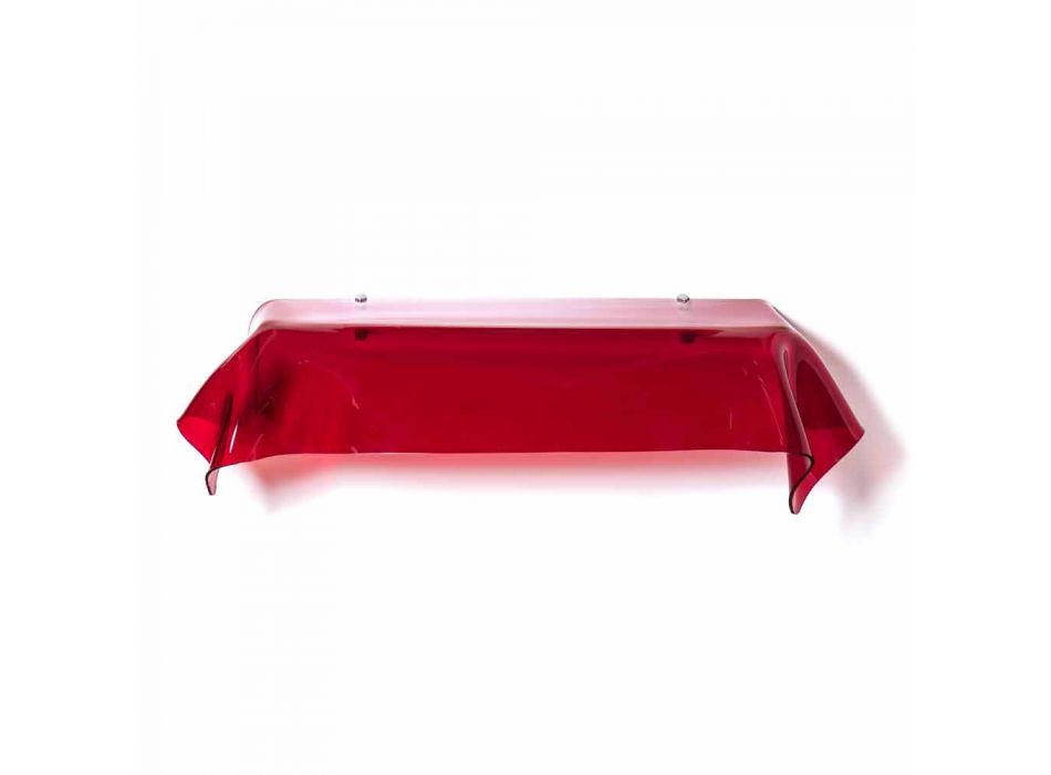 Console design moderne pat transparent plexi rouge. Rêves drapé Viadurini