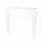 Console design en plexiglas transparent produite en Italie, Africo Viadurini