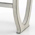 console design moderne avec plateau poney gris Felicia Viadurini