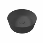 Console et étagère de salle de bain en Gres et lavabo en Vetrochina, 4 couleurs - Rametina Viadurini