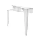 Console Fixe avec 4 Compartiments de Rangement d'Objets en PMMA Made in Italy - Aladdin Viadurini