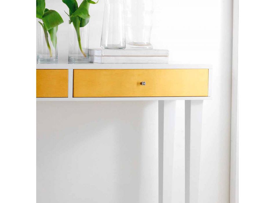 Console en bois avec tiroirs fixes Beel, design moderne Viadurini