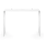 Console Fixe en Plexiglas Blanc ou Fumé Made in Italy - Genio Viadurini