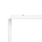 Console Fixe en Plexiglas Blanc ou Fumé Made in Italy - Genio Viadurini