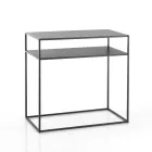 Console en Acier Peint Anthracite - Osmium Viadurini