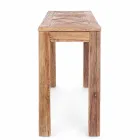 Console en bois d'orme recyclé avec dessus design Homemotion - Galanga Viadurini