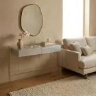 Console en plexiglas, disponible en trois finitions, fabriquée en Italie - Fedra Viadurini