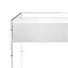 Console en plexiglas, disponible en trois finitions, fabriquée en Italie - Fedra Viadurini