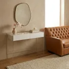Console en plexiglas, disponible en trois finitions, fabriquée en Italie - Fedra Viadurini