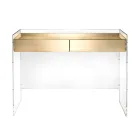 Console en plexiglas, disponible en trois finitions, fabriquée en Italie - Fedra Viadurini