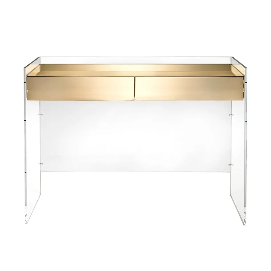 Console en plexiglas, disponible en trois finitions, fabriquée en Italie - Fedra Viadurini