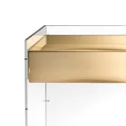 Console en plexiglas, disponible en trois finitions, fabriquée en Italie - Fedra Viadurini
