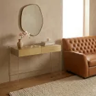 Console en plexiglas, disponible en trois finitions, fabriquée en Italie - Fedra Viadurini