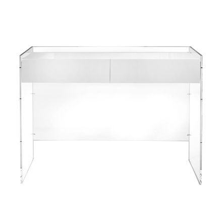 Console en plexiglas, disponible en trois finitions, fabriquée en Italie - Fedra Viadurini