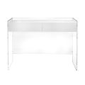 Console en plexiglas, disponible en trois finitions, fabriquée en Italie - Fedra