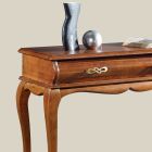 Console d'entrée classique en bois avec tiroir Made in Italy - Hastings Viadurini