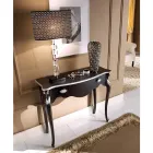 Console d'entrée en bois classique avec tiroir Made in Italy - Ottaviano Viadurini