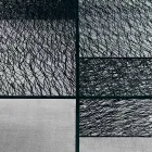 Console d'Entrée Design Verre Décoré Extralight Fabriqué en Italie - Sestola Viadurini