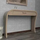 Console moderne avec tiroir fabriqué en Italie, Gambara Viadurini