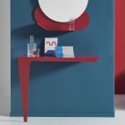 Console design minimaliste moderne en métal coloré Made in Italy - Benjamin Viadurini