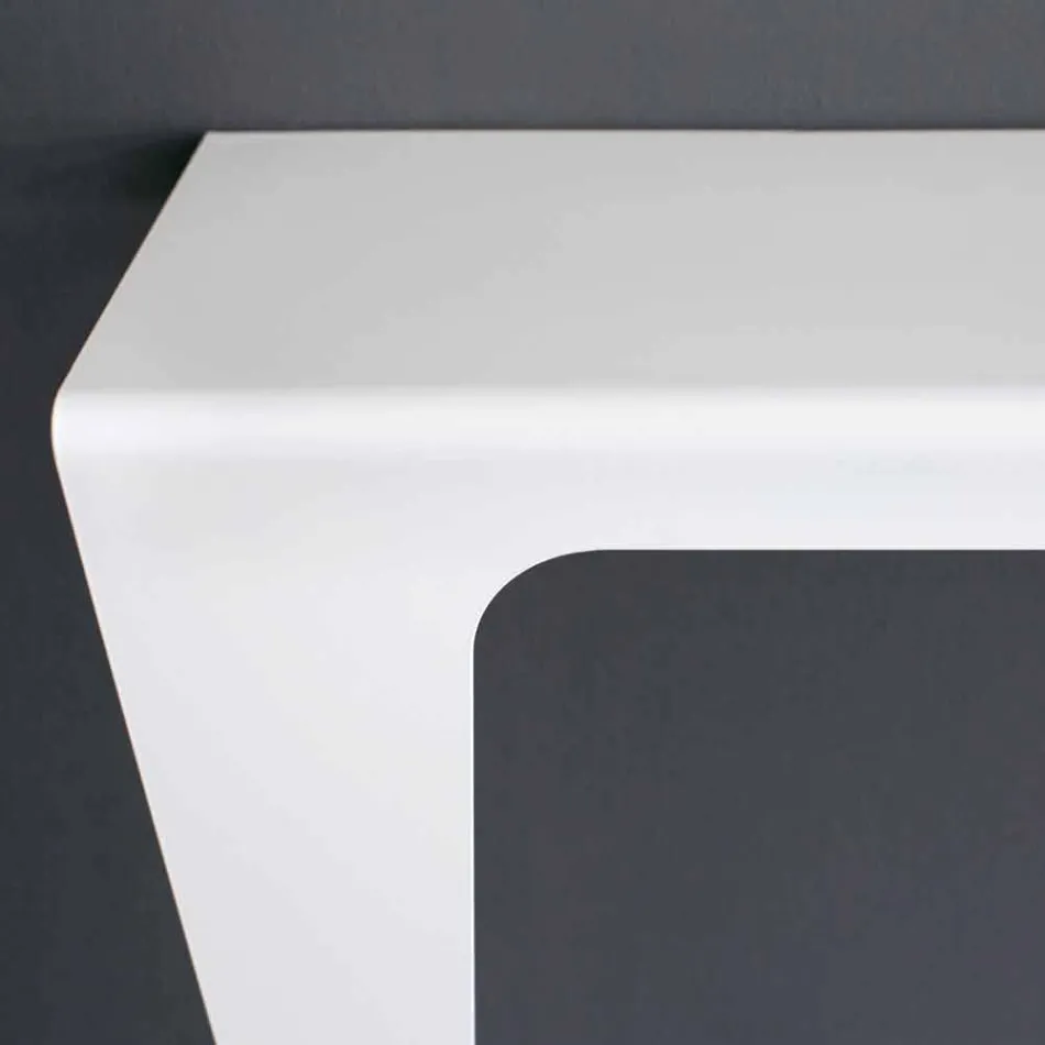 Console design minimaliste moderne en métal coloré Made in Italy - Benjamin Viadurini