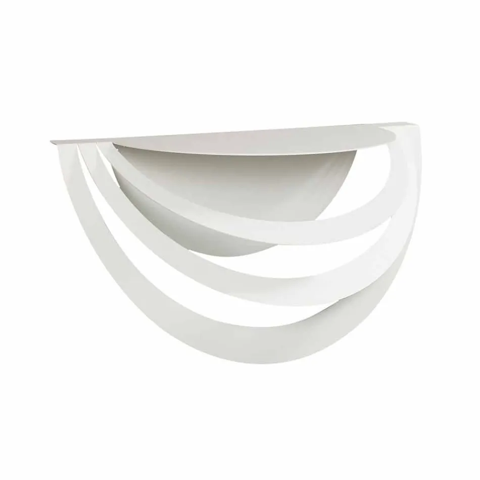 Console suspendue en fer pour un design moderne Made in Italy - Olfeo Viadurini