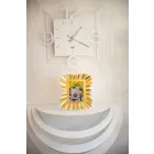 Console suspendue en fer design moderne pour salon fabriqué en Italie - Olfeo Viadurini