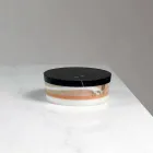 Conteneur de centre de table en marbre laminé de luxe italien - Leonida Viadurini