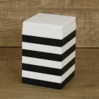 Récipient à épices avec bouchon en corian italien de haute qualité - Épicé Viadurini