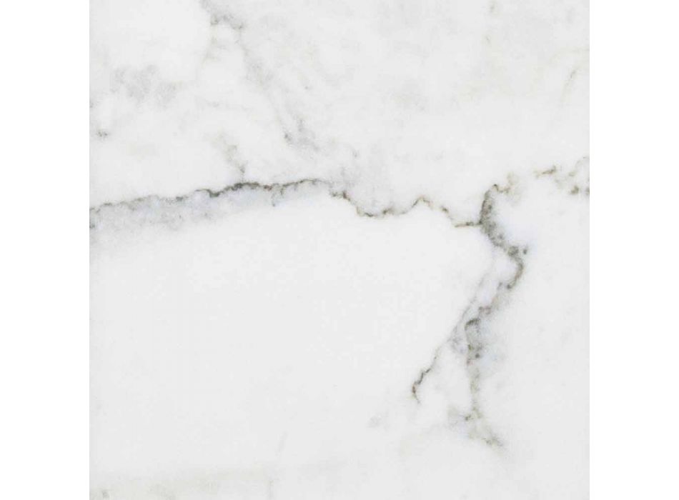 Récipients à sel et poivre en marbre blanc de Carrare fabriqués en Italie - Julio Viadurini