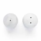 Récipients à sel et à poivre en marbre de Carrare et Marquinia fabriqués en Italie - Xino Viadurini