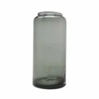 Paire de Vases Décoratifs en Verre Coloré Bleu et Fumé, Design Moderne - Adriano Viadurini