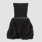 Housse de chaise élégante avec dossier pour salon en lin brodé - Panteo Viadurini