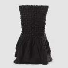 Housse de chaise élégante avec dossier pour salon en lin brodé - Panteo Viadurini