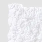 Housse de chaise élégante avec dossier pour salon en lin brodé - Panteo Viadurini