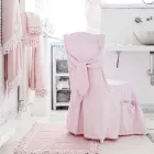 Housse de chaise élégante pour salon en coton coloré avec dossier - Filippa Viadurini