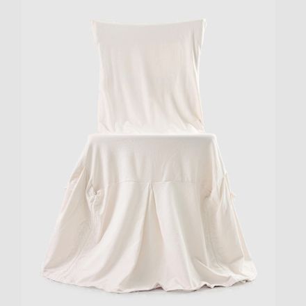 Housse de chaise élégante pour salon en coton coloré avec dossier - Filippa Viadurini