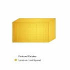 Enfilade deux portes noires avec 2 portes et tiroirs retrait Flora Viadurini