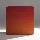 Buffet de salon à 2 portes, finition diamant, fabriqué en Italie - Sagittario Viadurini