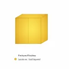 conception Buffet avec 2 portes modèle blanc, noir ou or Flora Viadurini