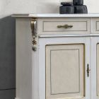 Buffet en bois de luxe avec portes et tiroirs Made in Italy - Cheverny Viadurini