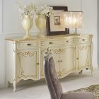 Buffet de salon de luxe en bois classique Made in Italy - Caligola Viadurini