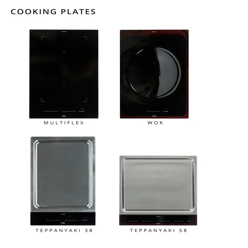 Cuisine d'extérieur 96x70x93 cm en teck massif et aluminium - Raffiné Viadurini