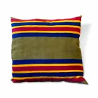 Pièce unique de coussin artistique italien peint à la main - Marques Viadurini