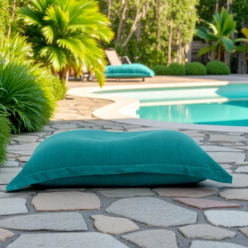 Coussin multi-usages pour le jardin en tissu d'extérieur - Maestrale Viadurini