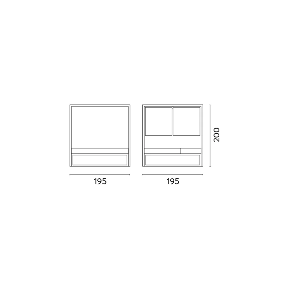 Lit de jour extérieur avec structure en aluminium blanc inclinable - Jurica Viadurini