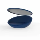 Méridienne au design moderne Ulm de Vondom, en résine de polyéthylène Viadurini